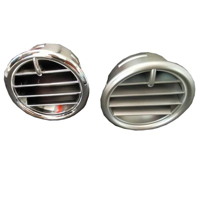 Piezas plásticas materiales de Chrome del ABS para el moldeado auto de la salida de aire